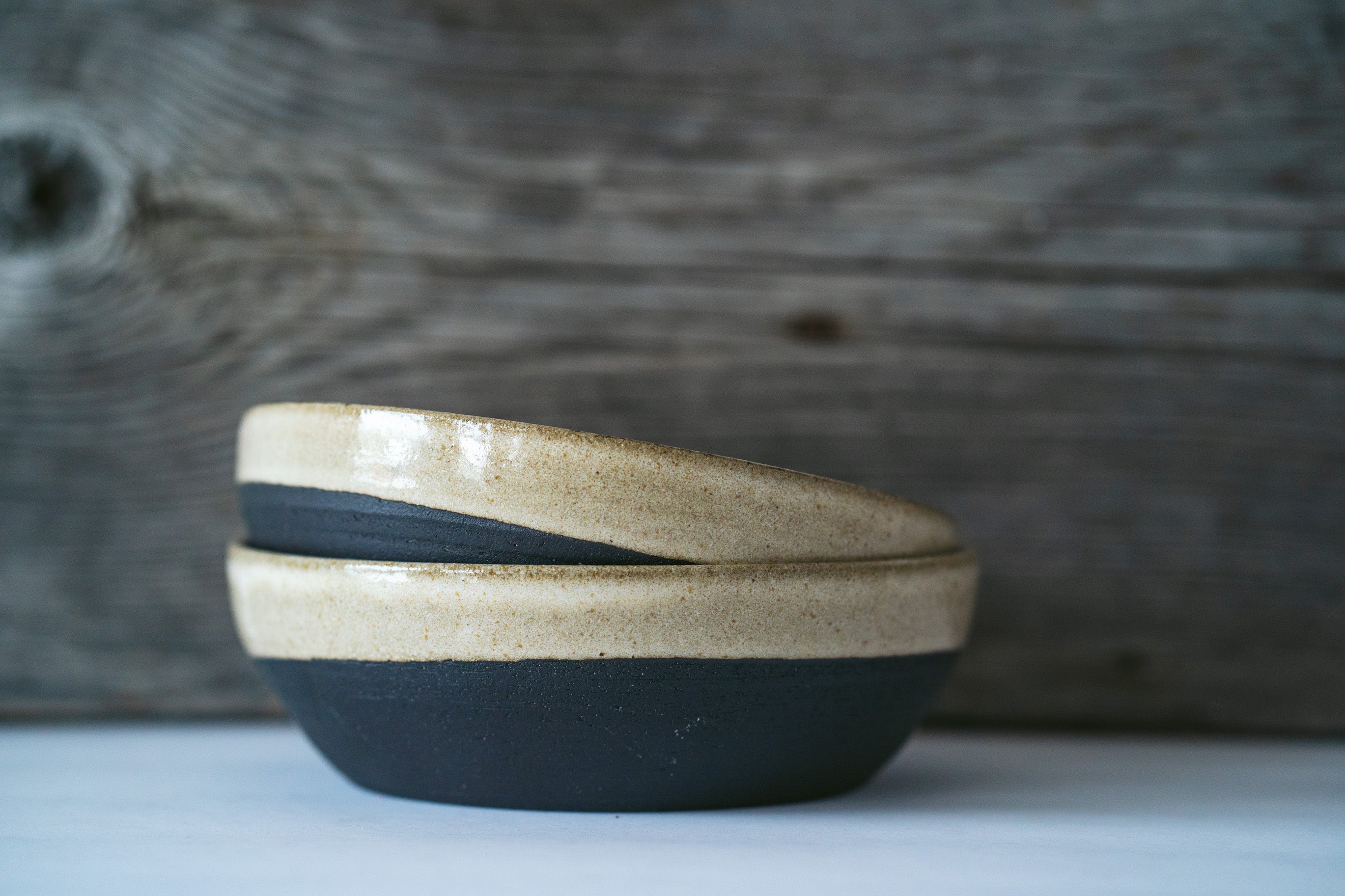 Stack dinner bowls