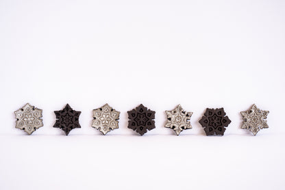 Snowflakes Fridge Magnet